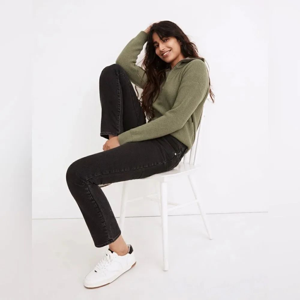 Madewell Tomboy Straight Jeans in Lunar Wash size 25 MB500